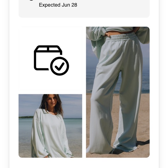 Daily Drills lake day crew neck & wide leg sweatpants - Picture 6 of 6